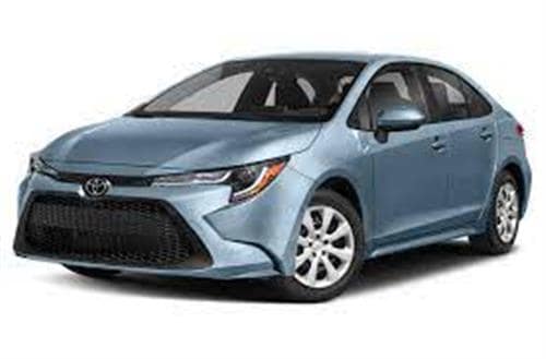 Intermediate New rental vehicle