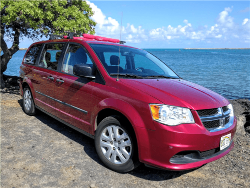 2015 Mini Van rental vehicle