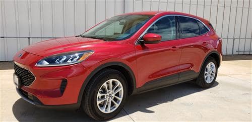 A Midsize SUV rental vehicle