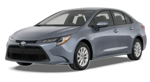 Intermediate New rental vehicle